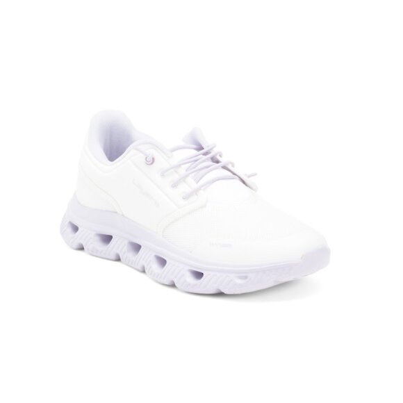 LAYER 8 White/lavendar Aeroflex Sneakers - Picture 1 of 2